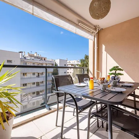 L'eden Square For 4 By Sunset Antibes